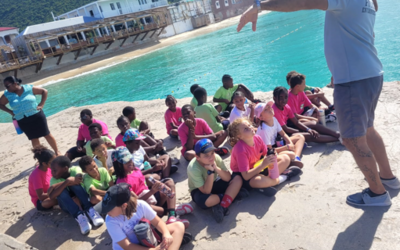 Image du projet AIRE MARINE EDUCATIVE DE LA CLASSE DE CM1 A GRAND CASE A SAINT MARTIN