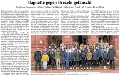 Image du projet PART ACCOMPAGNATEUR DE L'ECHANGE FRANCO-ALLEMAND