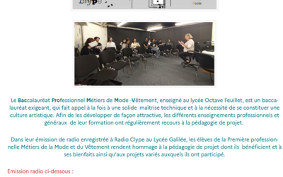 Image du projet Une webradio pérenne pour la Mode 