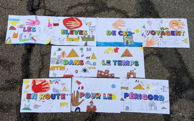 Image du projet Voyage dans le temps : nos aventuriers de CE2 dans le Périgord 