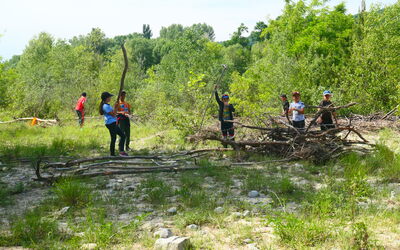 Image du projet séjour nature pour les élèves de GS-CP-CE1-CE2-CM1-CM2