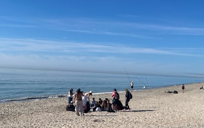 Image du projet Aire éducative du Pilou: les 5èmes sur la plage