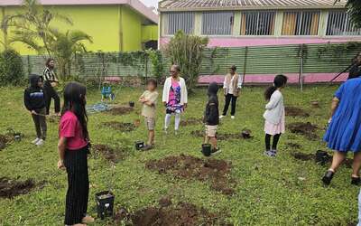 Image du projet Apprendre autrement : une aire éducative pour les élèves de l'école du Brûlé !