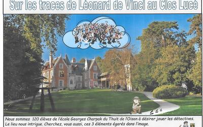 Image du projet Les élèves de CM1-CM2 de l'école Georges Charpak sur les traces de Léonard de Vinci