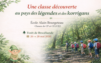 Image du projet Une classe découverte au pays des légendes et des korrigans