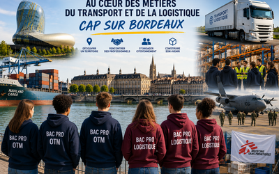 Image du projet Au coeur des métiers du transport et de la logistique : Cap sur Bordeaux
