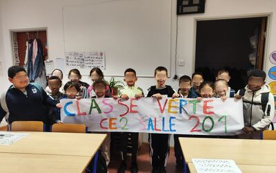 Image du projet Les CE2 de l'école Charles Wurtz de Cronenbourg au centre Bel Air