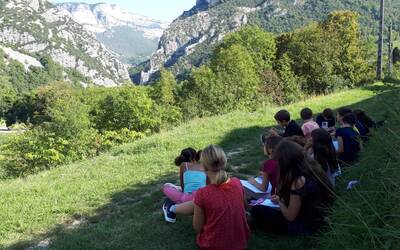 Image du projet Aire Terrestre Educative gérée par les élèves de l'école Arc en ciel (Sainte-Eulalie-en-Royans)