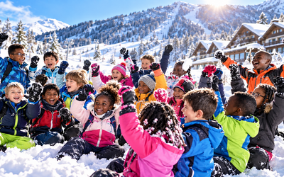 Image du projet Les CP et les CM1/CM2 de Bondy vont au ski!