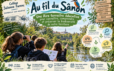 Image du projet Au fil du Sânon : une aire éducative à Dombasle-sur-Meurthe