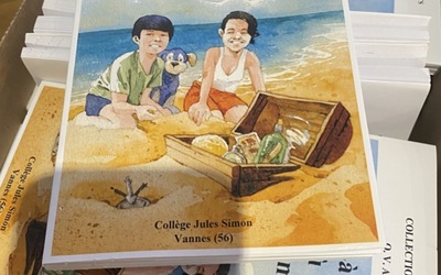 Image du projet Direction Belle-Ile : les 6èmes de Jules Simon écrivent un livre.