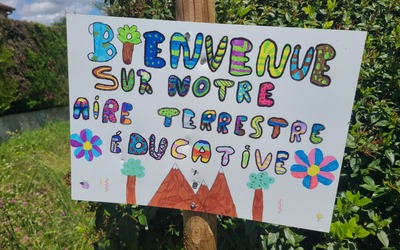 Image du projet Aire terrestre éducative de l'école de Saliès