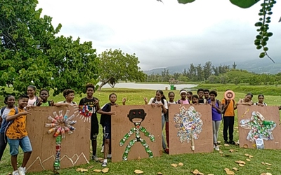 Image du projet Aire terrestre éducative à l'étang du Gol (Collège Jean Lafosse de St Louis-île de la Réunion)