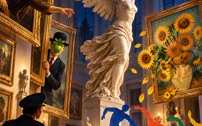 Image du projet Les oeuvres d'art prennent vie grâce à la chorale de Pierre Joigneaux 