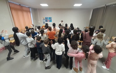 Image du projet Les CM2 de La Veüe partent en classe théâtre à Retournac!