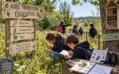 Image du projet Aire terrestre éducative gérée par des élèves de CE2 à l'école de Brichebay à Senlis