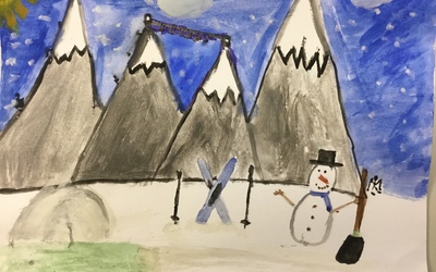 Image du projet Les petits Bourcains à la neige dans le Vercors