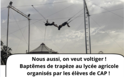 Image du projet LPA dans les nuages: baptêmes de trapèze volant !