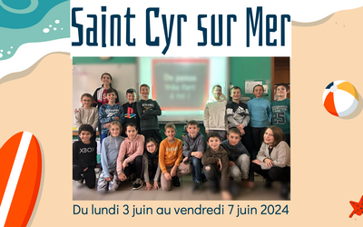 Image du projet Séjour en classe de mer à Saint Cyr sur Mer pour les élèves de Saint Sym