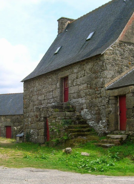 Photo d'une maison de la commune de Lanrivain