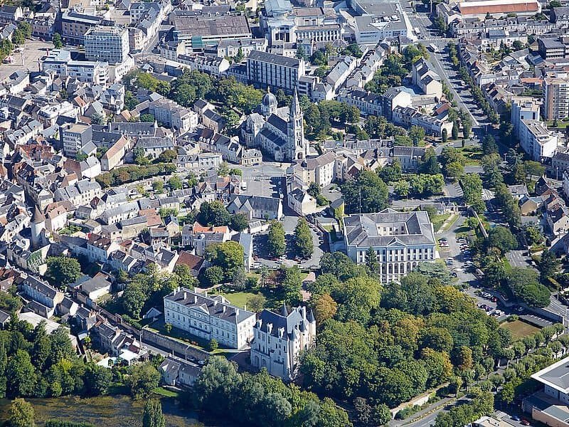 Photo aérienne de Châteauroux