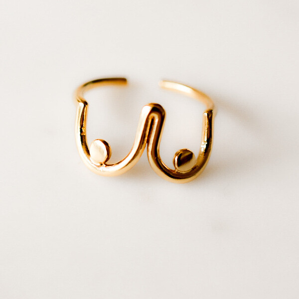 Bague réglable Boobs