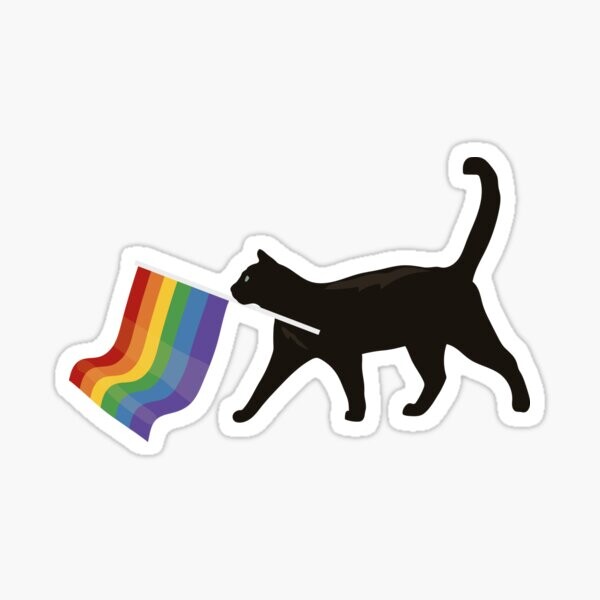 un petit ami chat gay! | Sticker