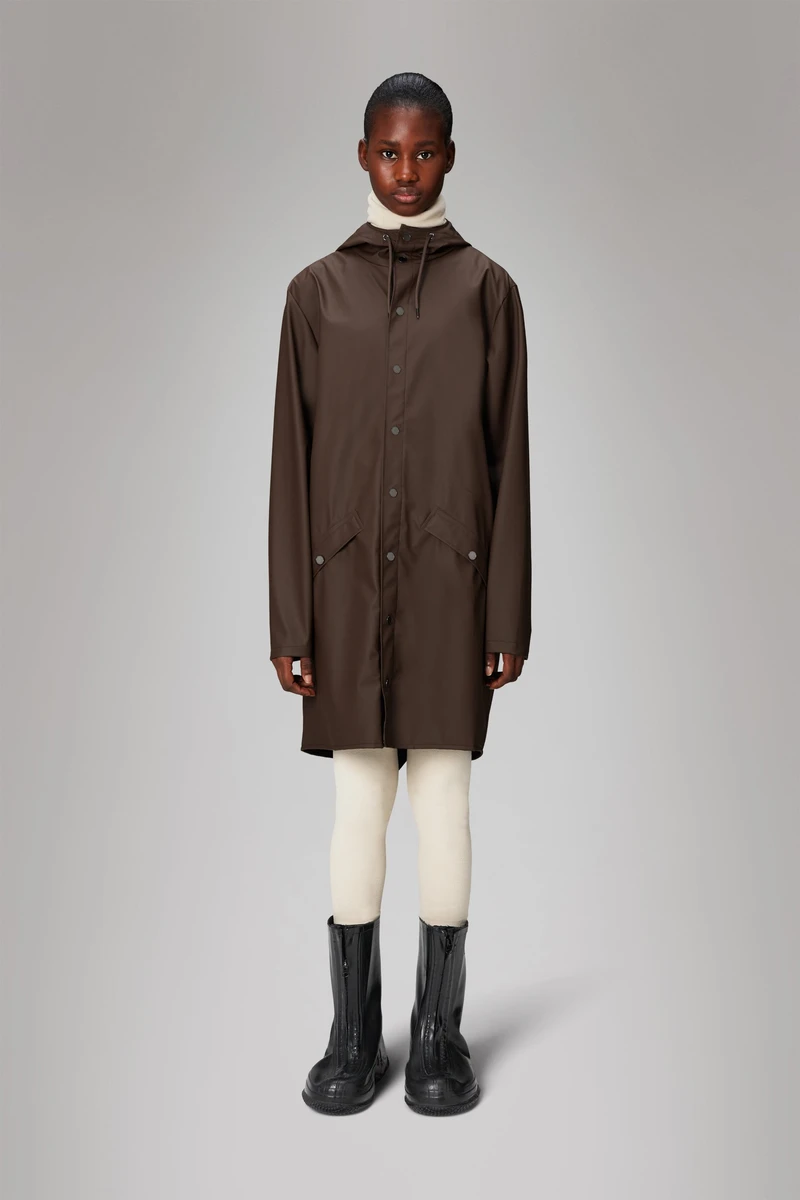 Rains® Long Jacket en Frame pour 95€ | Livraison Gratuite