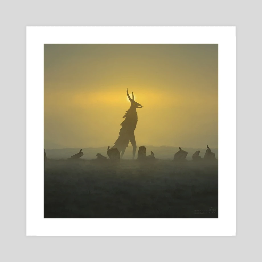 It Appeared Near The Stones On The Solstice by Holly Humphries