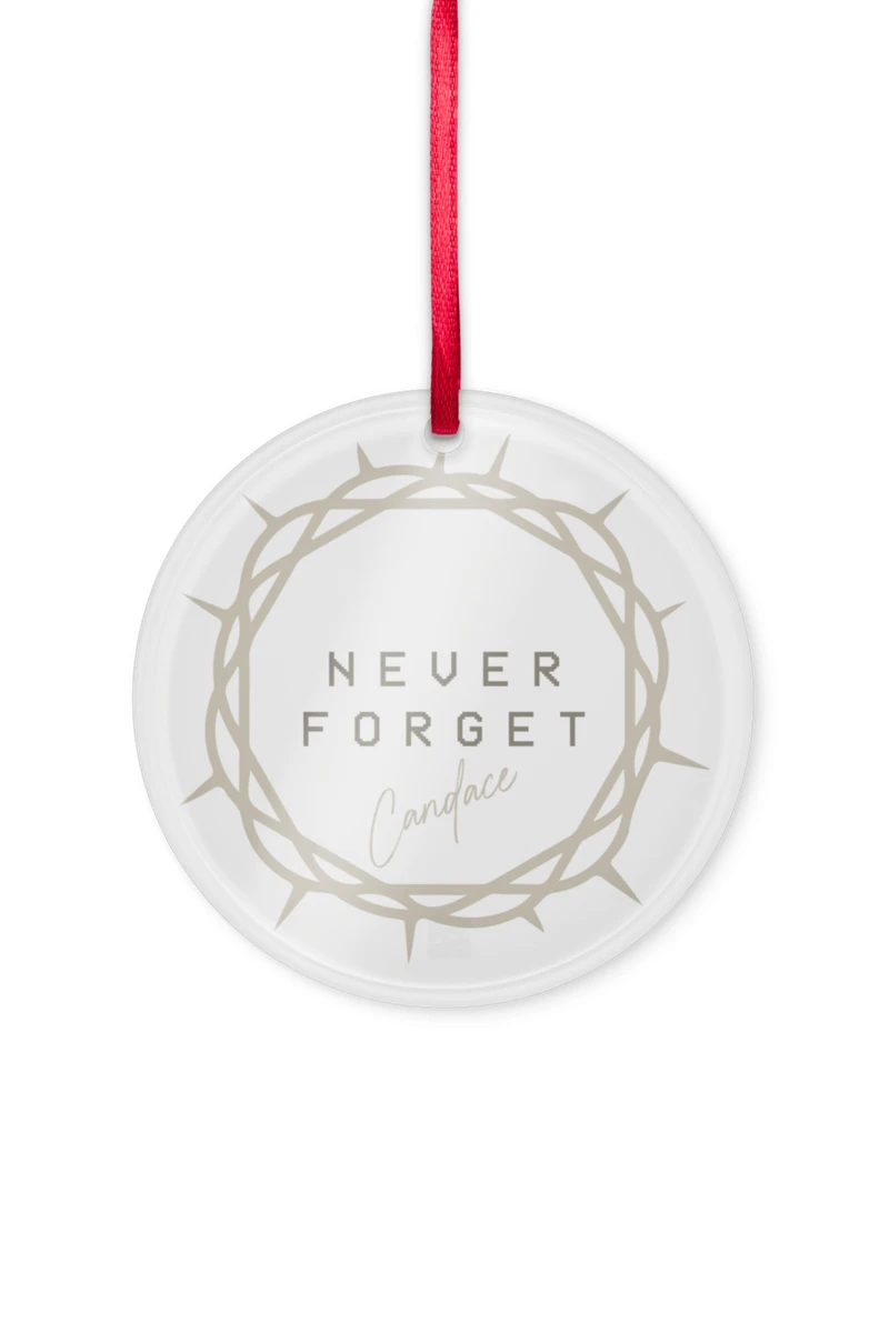 Candace Owens | Never Forget Ornament