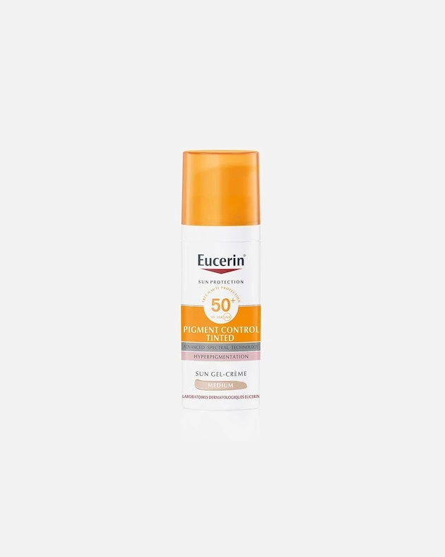 Eucerin SUN PIGMENT CONTROL Gel-Crème Teinté SPF 50+ Crème solaire » achetez en ligne | Nocibé