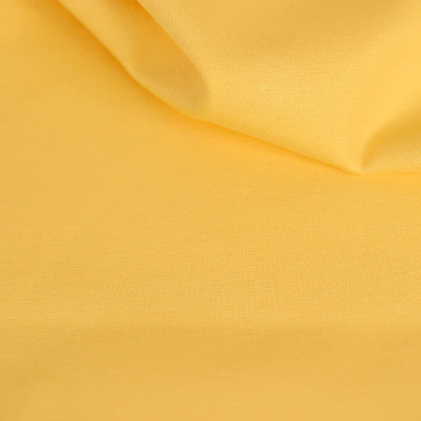 Tissu jersey maille Milano de viscose jaune | Pour couture d'habits stretch : tee-shirt ou robe