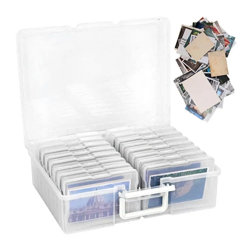 RANGEMENT ► x2 ■ Étuis transparents pour le stockage (Photo ou Câbles/Cartes)