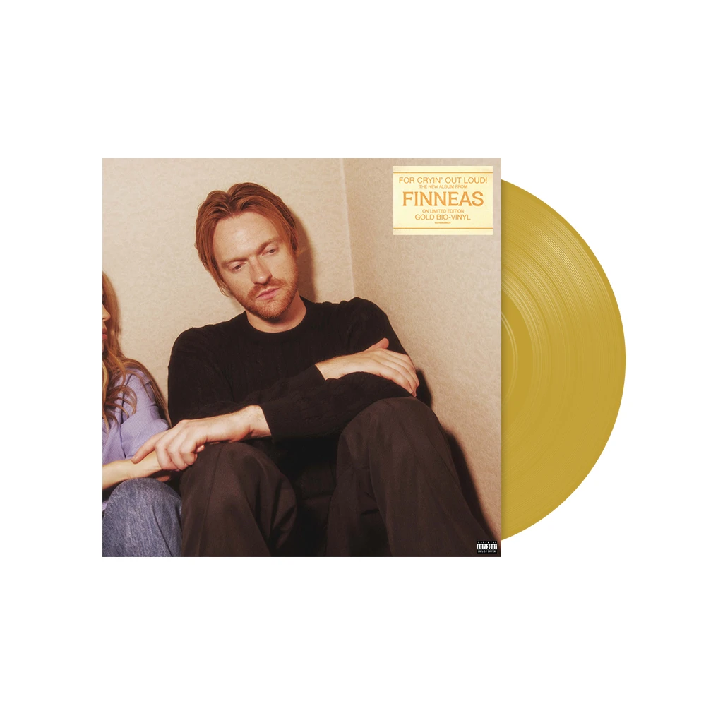 FINNEAS - For Cryin' Out Loud - Vinyle standard Gold Bio - Vinyl Collector Store