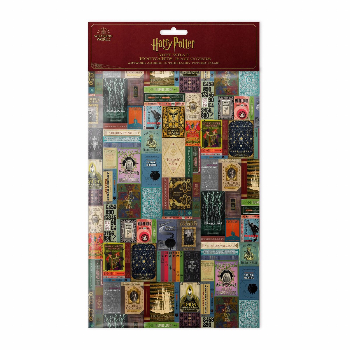 Hogwarts Library Gift Wrap - Harry Potter Graphic Artwork - MinaLima