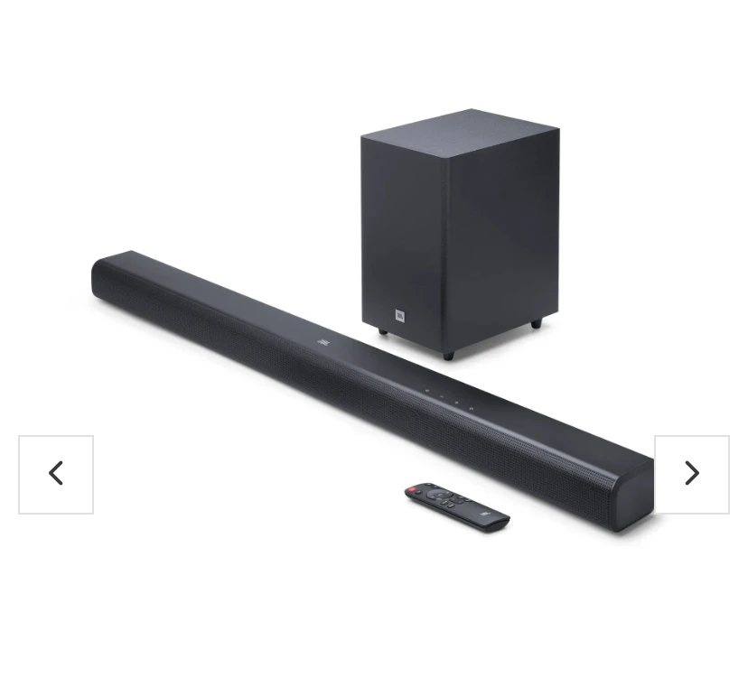 Barre de son avec caisson 3.1 JBL SB560