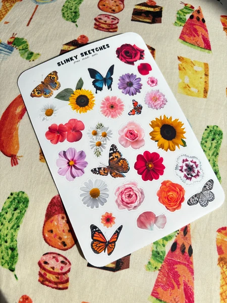 Petals Sticker Sheet