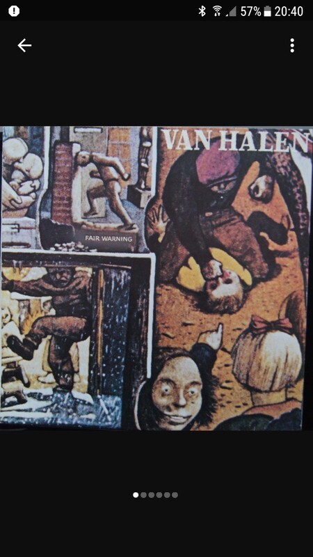 Vinyle 33t van halen annees 80