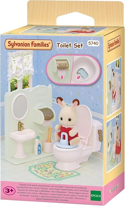 Sylvanian Families - Les Toilettes - 5740 - Mobilier - Mini Poupées