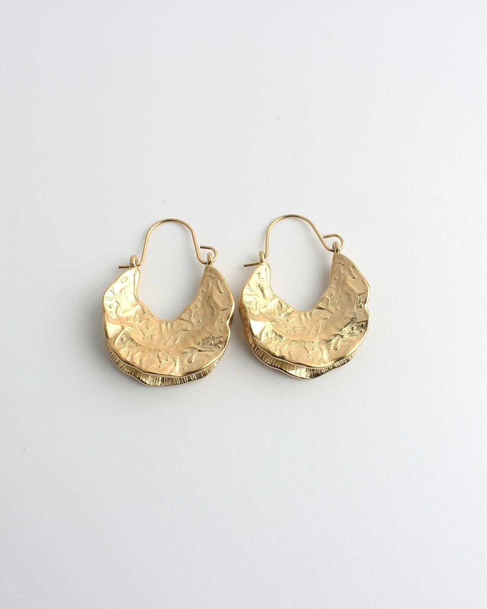 Adena - Boucles d'oreilles - Acier inoxydable