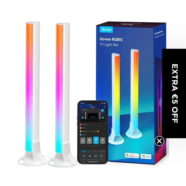 Govee RGBIC TV Light Bars for 45-70 inch TVs