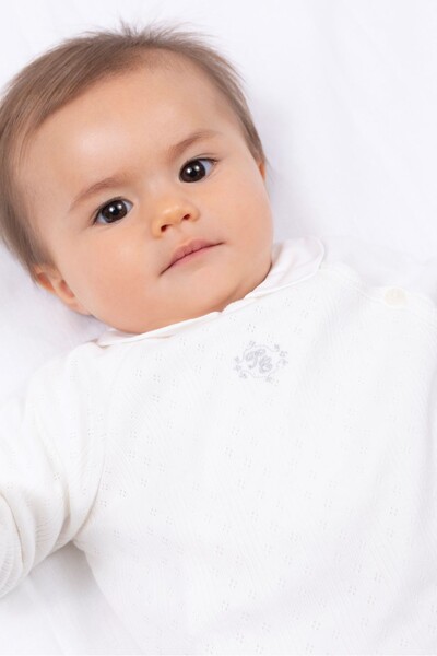 Ensemble long - Coton organique ecru