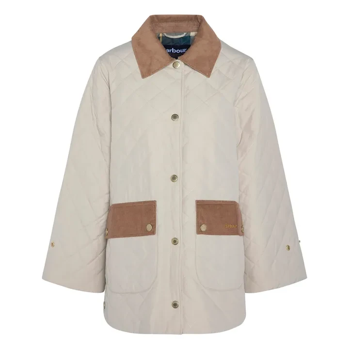 Veste Matelassée Corinne | Ecru