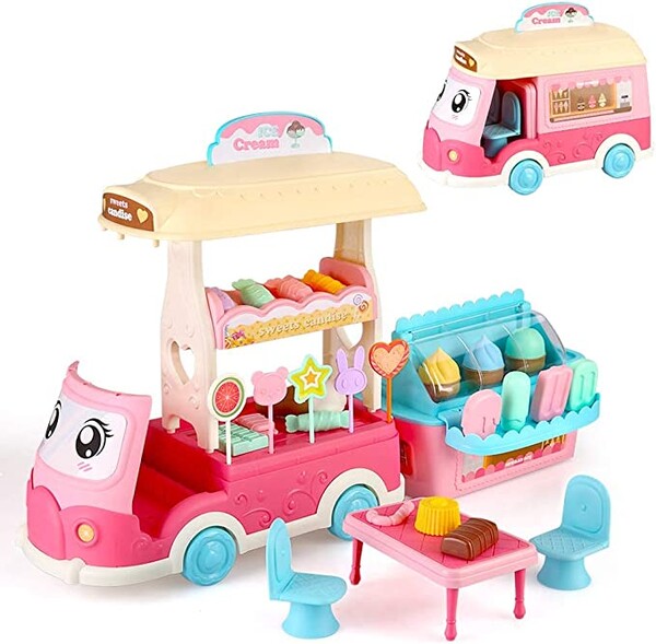 Lot de 50 jouets de bonbons en forme de voiture de glace avec bonbons et crème glacée pour enfants filles et garçons : Amazon.fr: Jeux et Jouets