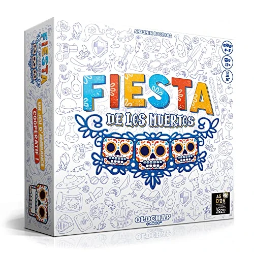 OLD CHAP Games Jeu de société , FIESTA De Los Muertos
