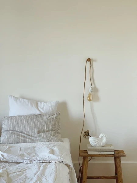 Câble corde électrifié blanc