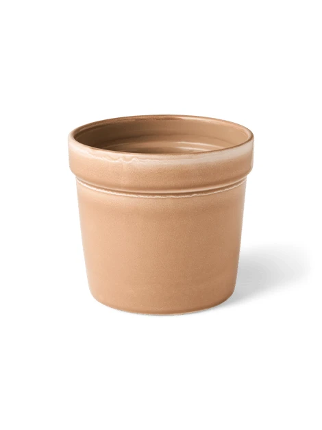 Cache-pot | Céramique. Ø15 x 13,5 cm. | Sand