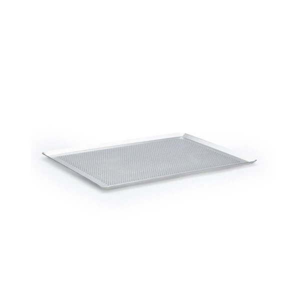 Plaque de cuisson inox perforé 40x30cm - de Buyer