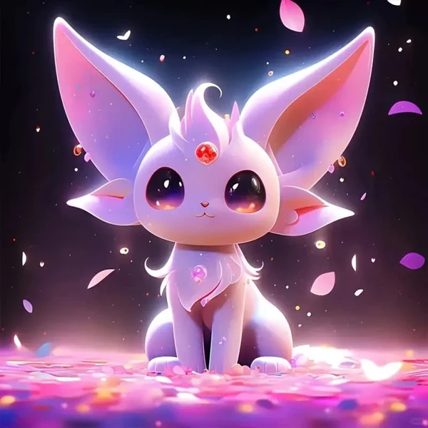 Diamond Painting - Full Round - Cute Pokemon(30*30cm)