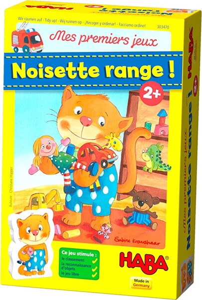 HABA 303470 - Mes Premiers Jeux – Noisette Range!